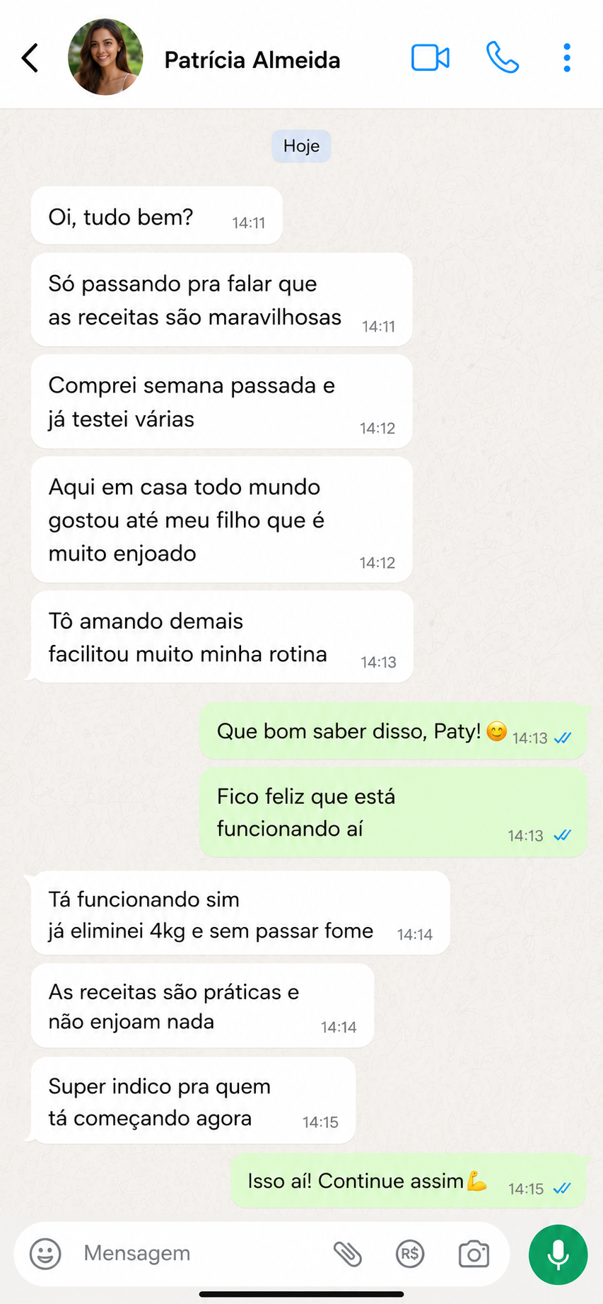 Depoimento de Patrícia Almeida